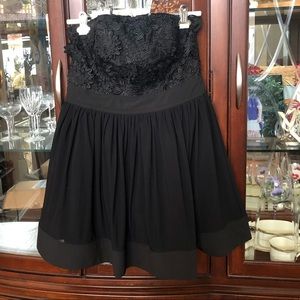EUC Bebe Strapless Cocktail Dress